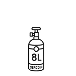 Botella de CO2 de 8Kg